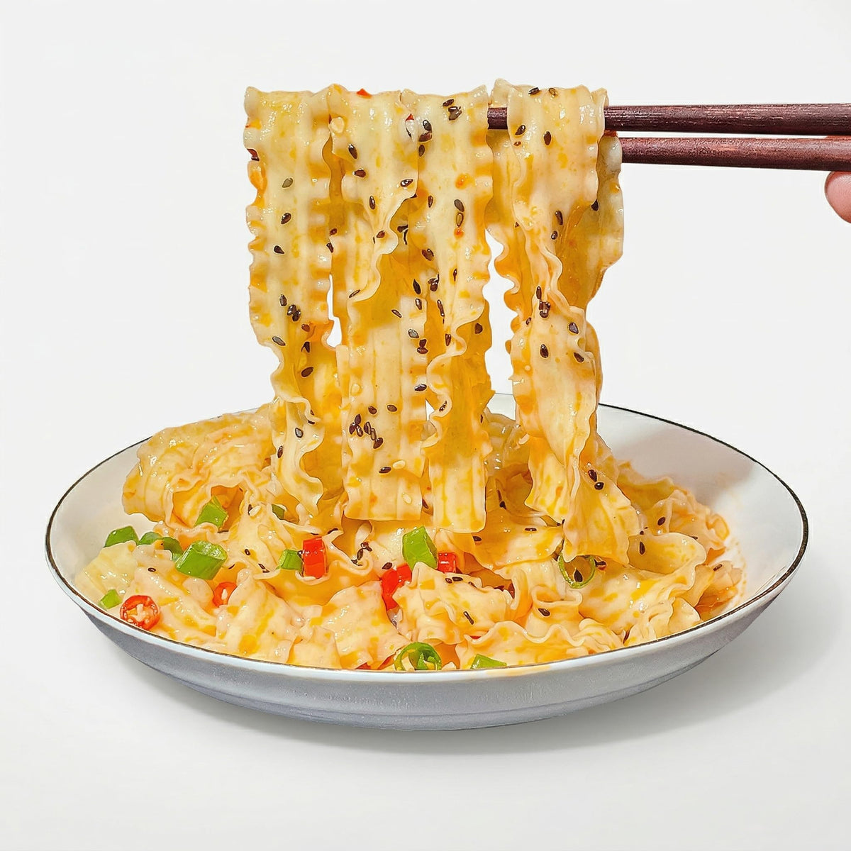 DGYLHBJ knife-cut noodles pantry staple for versatile, quick meals.