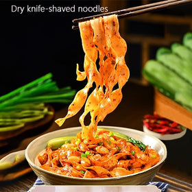 DGYLHBJ knife-cut noodles soup bowls deliver satisfying bite and absorbs broth.