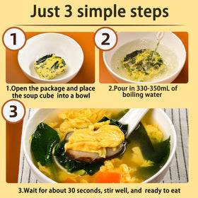 DGYLHBJ Mixed Vegetable Flower Soup bowl with a hearty veggie medley