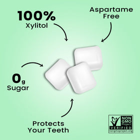Dialed Gum pack in a bag for on the go use