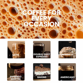 Diamond Brew gold Arabica roast visuals emphasize premium flavor