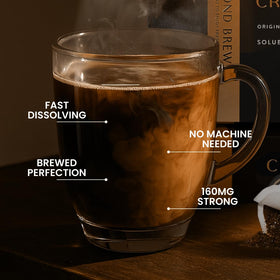 Diamond Brew recyclable aluminum pods packaging shown