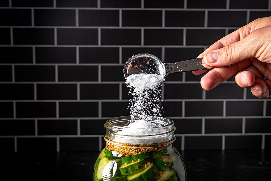Diamond Crystal kosher salt in a kitchen scene highlighting pure flavor