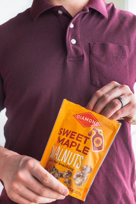 Diamond of California walnuts for a kid-friendly healthy snack