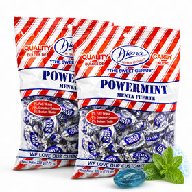 Diana Power Mint pack front, 220g pouch for on-the-go freshness.