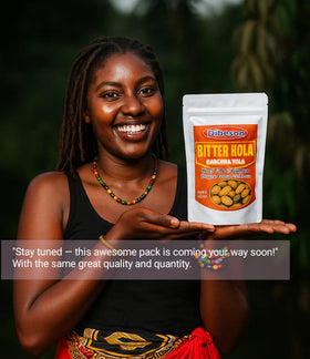 Aroma hint and premium flavor profile of Dibeson Bitter Kola nuts.