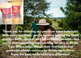 Market display shot to boost visibility of Dibeson Bitter Kola.
