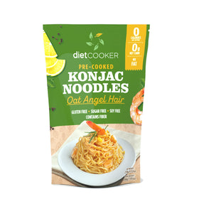 DIET COOKER noodles stir-fry in wok, fast healthy meal preparation.