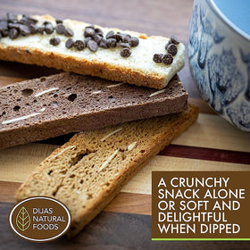 Dijas Almond Anise Biscotti almond-anise flavor: classic profile with subtle notes.