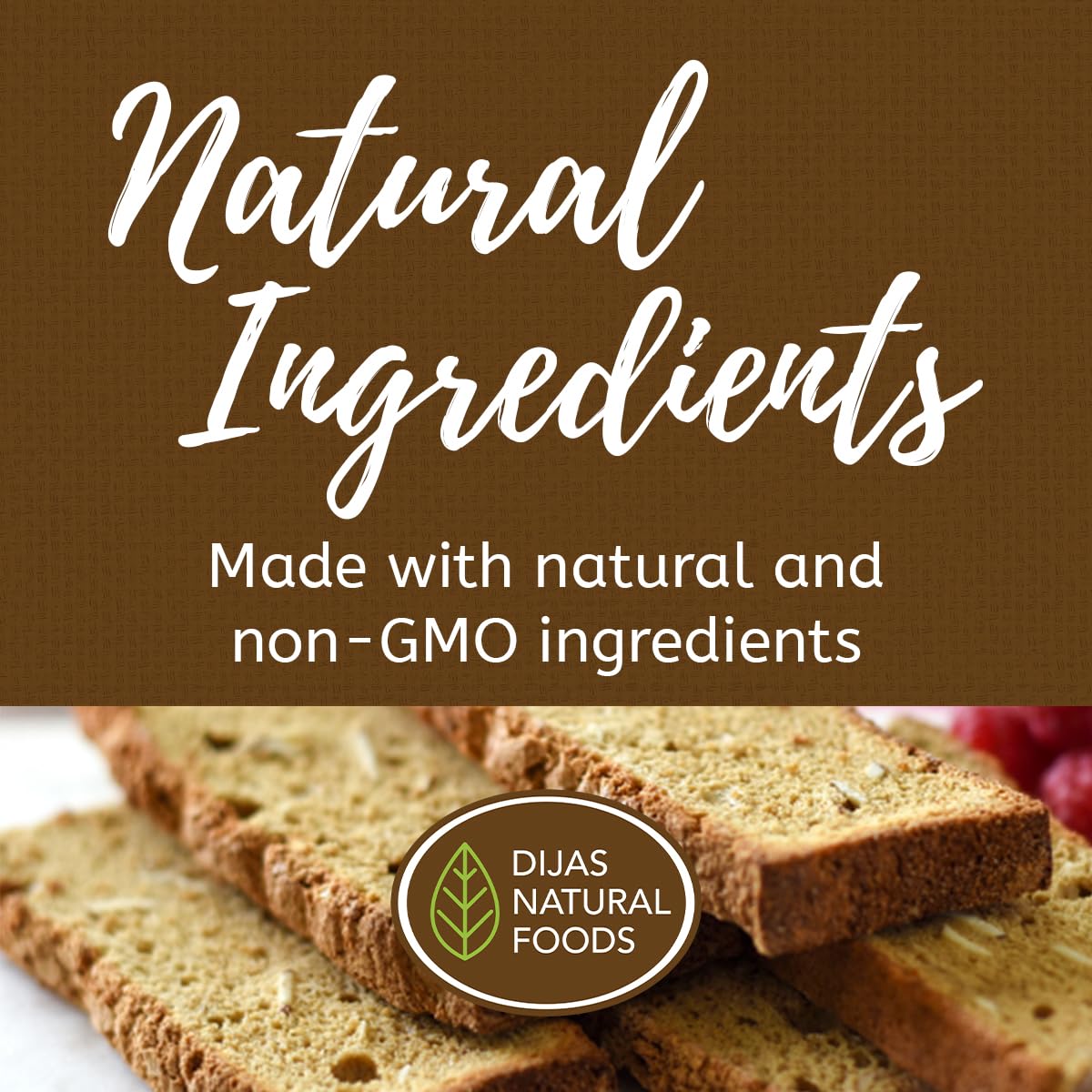 Dijas biscotti dipped on plate demonstrates versatile snack with tea.
