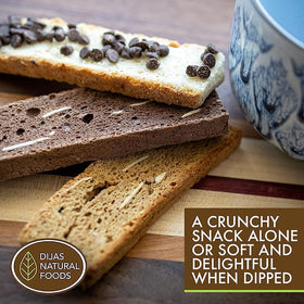Dijas biscotti fresh baked aroma with homemade style flavor