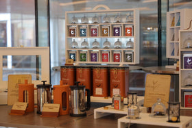 Dilmah brewed tea in a mug showcases brightness and aroma.