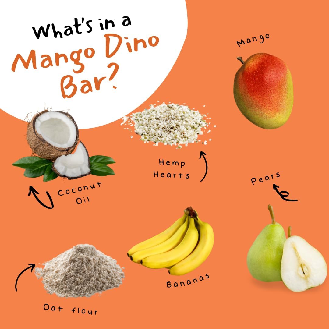 Dino Bars 12-pack display encourages trying all flavors.