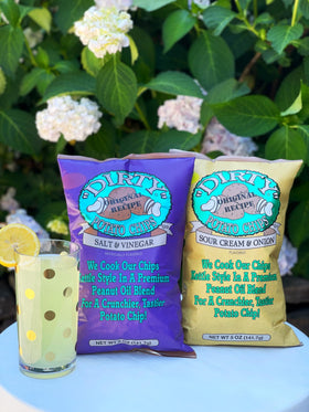 Dirty Potato Chips Salt and Vinegar party favors—tasty gifts for gatherings