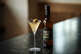 Bartender-approved Dirty Sue olive juice for cocktails.