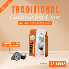 Discovery Products bag of 25 travel cups for small gatherings.