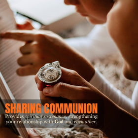 Discovery Products wafers sealed on top, ensuring consistent communion elements