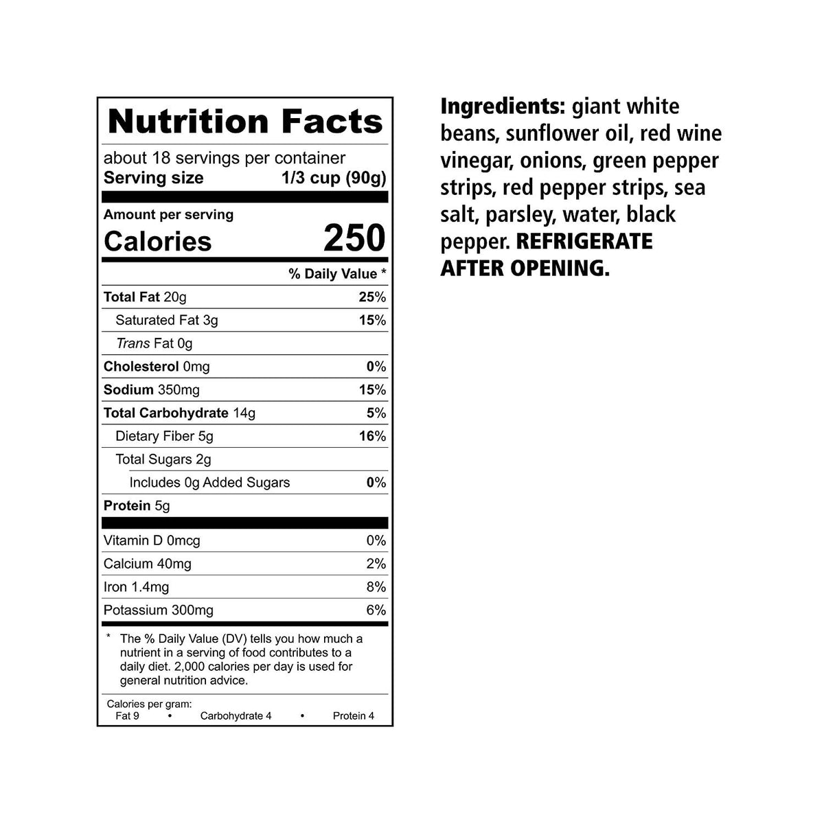 Unopened tin on pantry shelf shows an 18-month shelf life