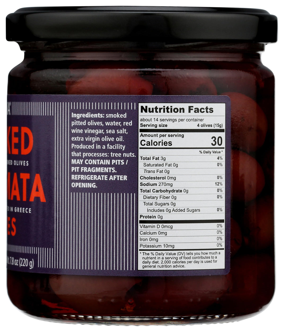 DIVINA smoked Kalamata olives in chili for smoky texture and richness.
