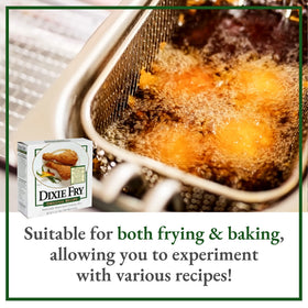 Dixie Fry pork chops breading, for sturdy coated fillets.