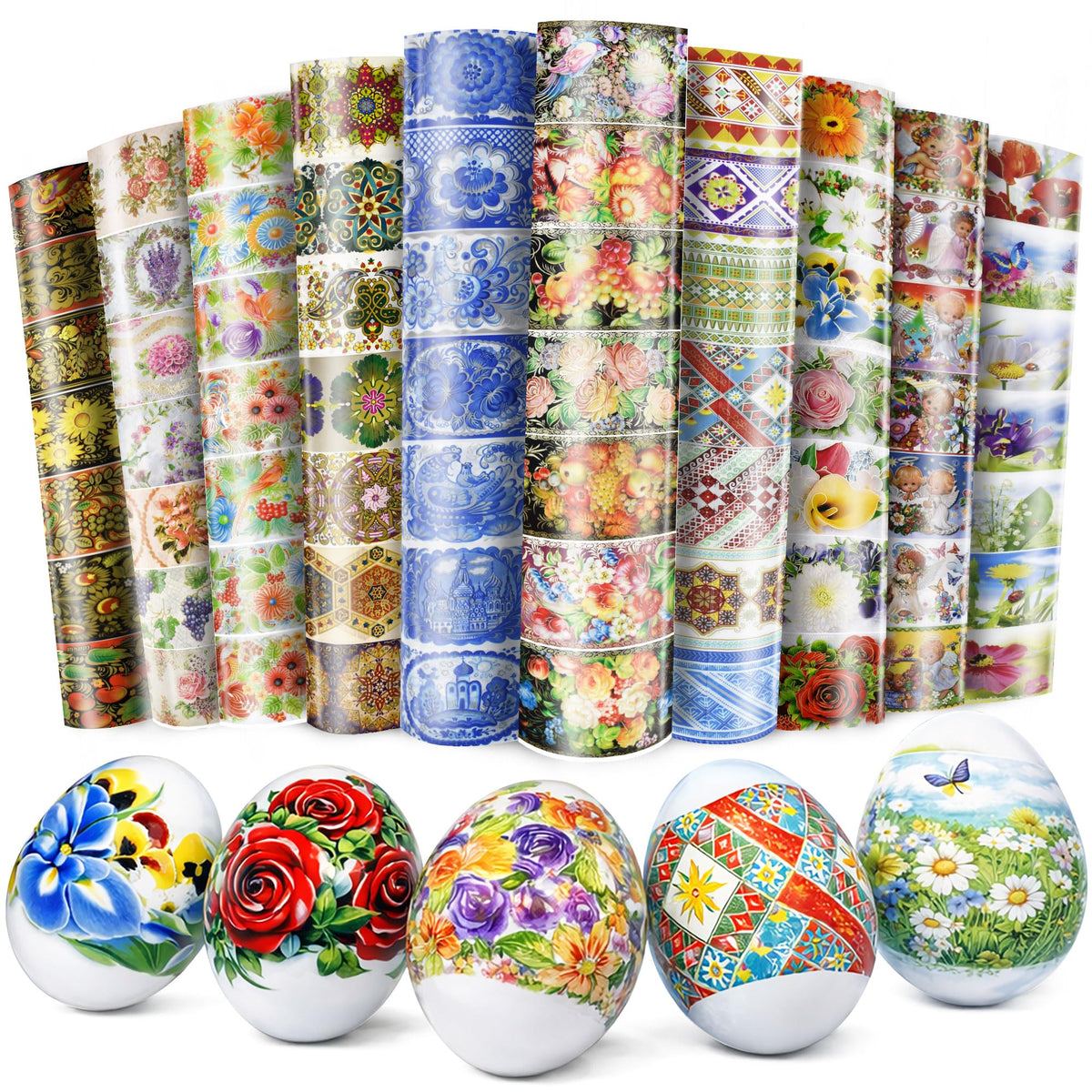 Diximus 70-egg capacity sleeves enabling large decoration projects