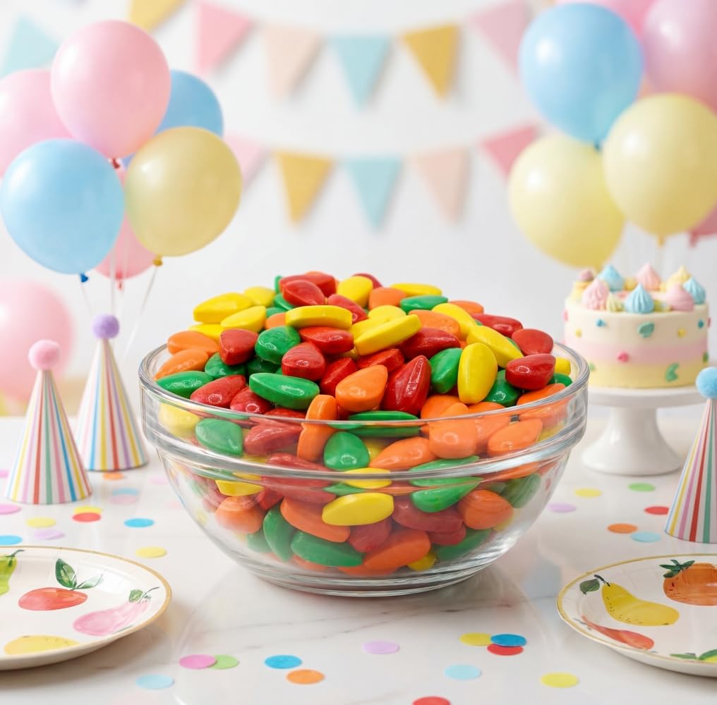 DM Sweets lemon tear-drop candy bright and tangy for display.