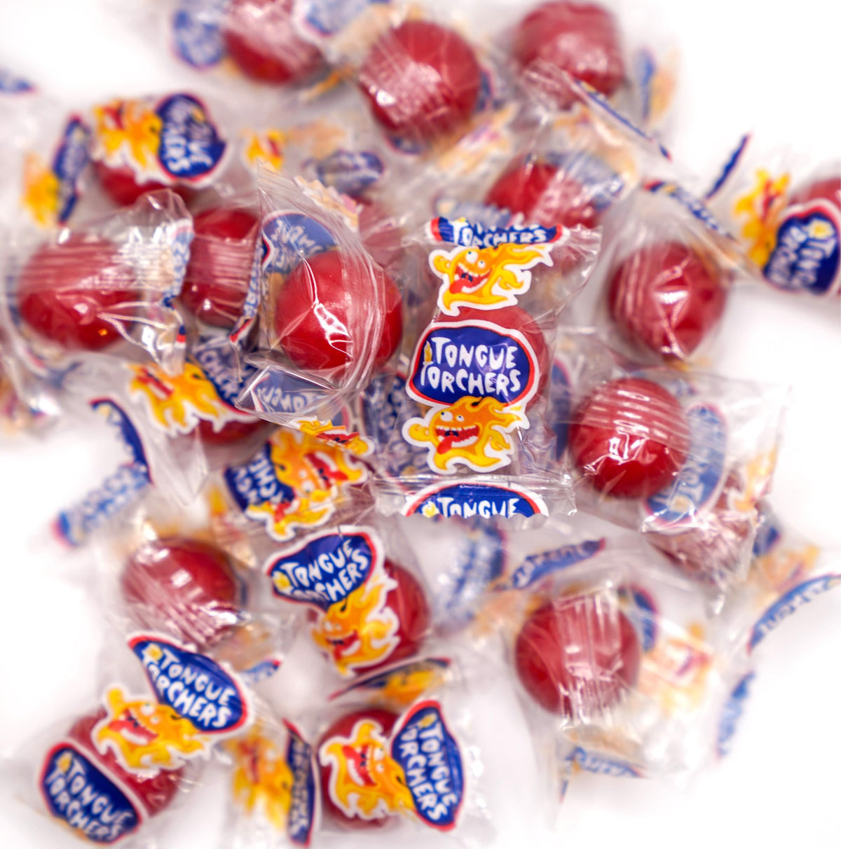 Individually wrapped DM Sweets cinnamon candy for freshness and sharing.
