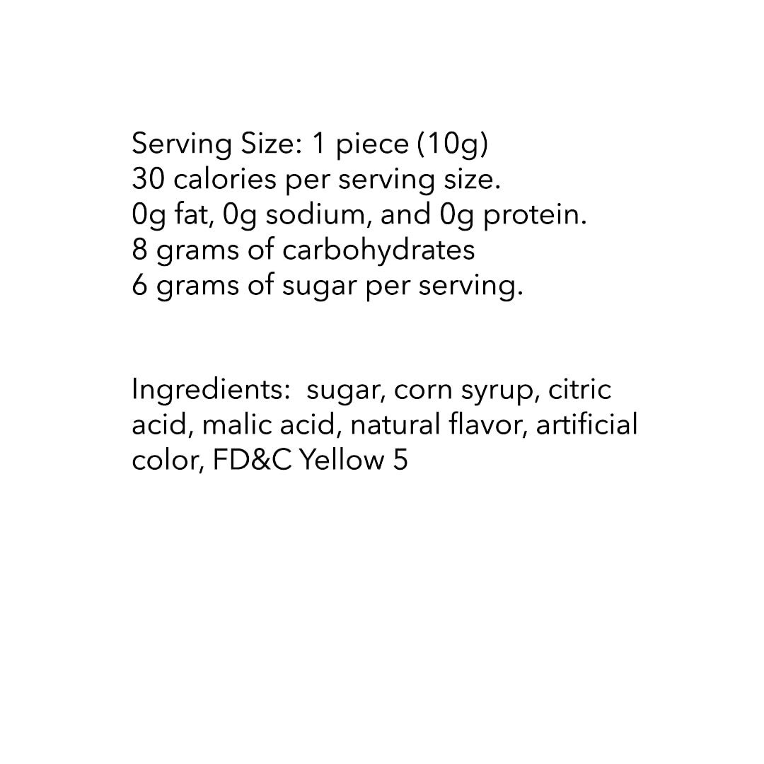 DM Sweets jumbo lemon candy balls handy for events and gatherings.