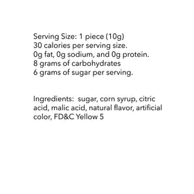 DM Sweets jumbo lemon candy balls handy for events and gatherings.