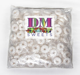 DM Sweets Orange Mints wrapped for on-the-go freshness and shareable treats.