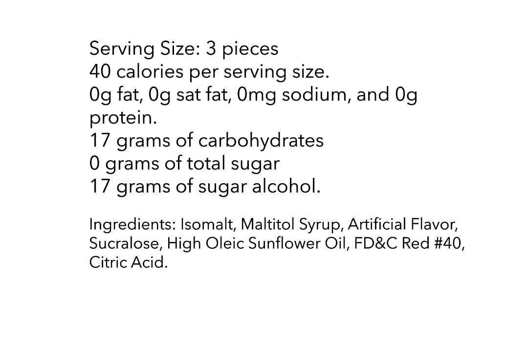 DM Sweets sugar free cinnamon candies ideal for parties