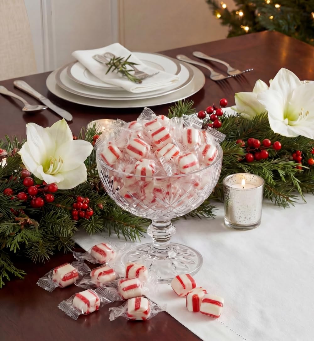 DM Sweets soft mint puffs melt gently for smoother mint flavor.
