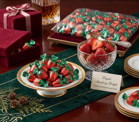 DM Sweets Strawberry Bon Bons individually wrapped for freshness during events.