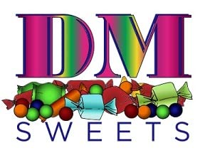 DM Sweets candy buffet setup with strawberry licorice wheels for displays