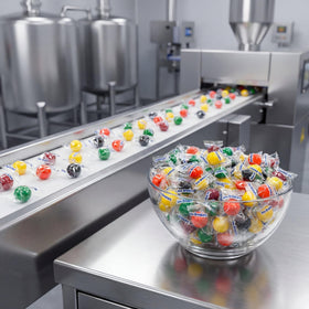 DM Sweets Jawbreakers individually wrapped preserve freshness, great for gift baskets and party favors