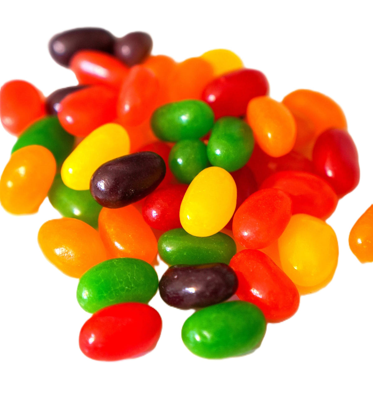 DM Sweets Jumbo Jelly Beans Lemon bright citrus chew for snacking and dessert garnishes.