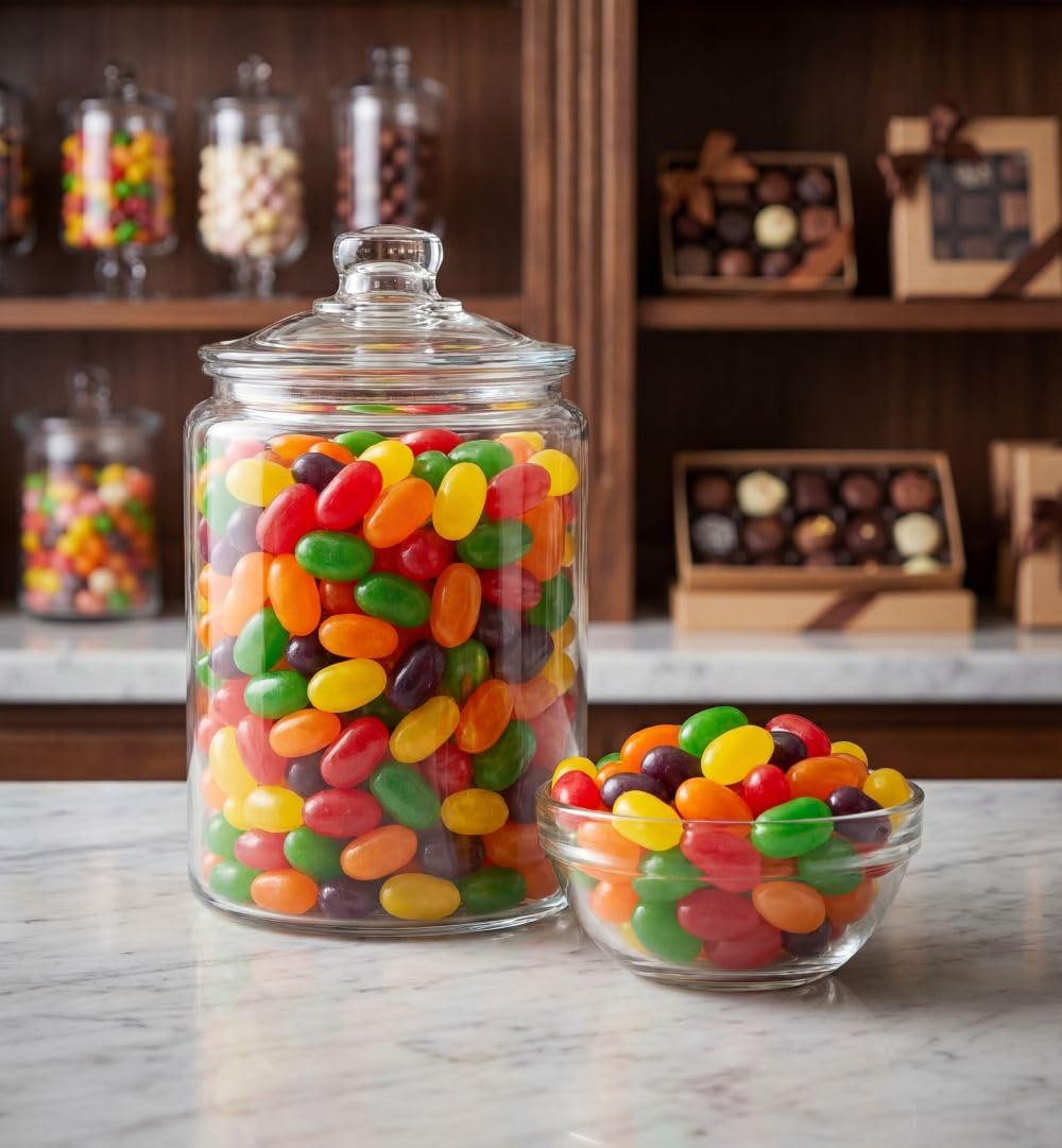 DM Sweets Jumbo Jelly Beans Orange zesty option for parties and dessert table pops.
