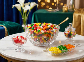 DM Sweets seven flavor variety jelly beans display
