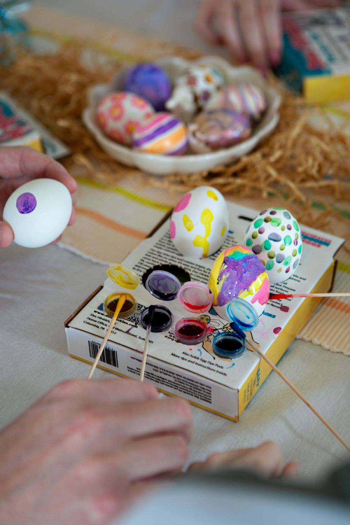 Doc Hinkle Paint-On Dye complete kit ready for Easter crafts.