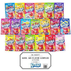 Doctor Plenty Kool Aid Blue Raspberry packets for customizable family beverages and snacks.