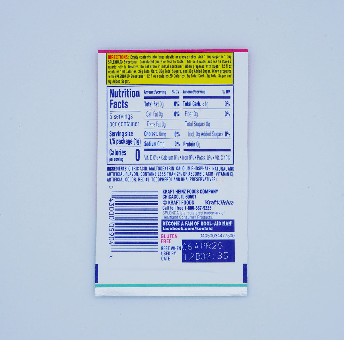 Doctor Plenty Kool Aid Tropical Punch packets for refreshing, family-friendly beverages.