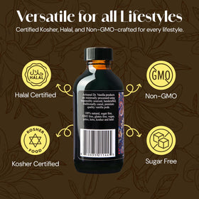 DOCTOR VANILLA ARTISANAL Madagascar Bourbon vanilla aroma enhances desserts and custards