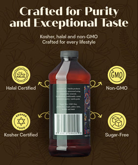 DOCTOR VANILLA ARTISANAL oven-stable flavor closeup demonstrates consistent aroma when heated.