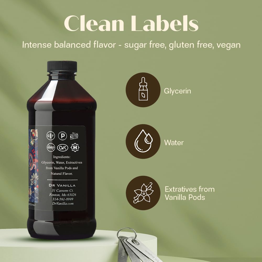 Doctor Vanilla Artisanal vanilla baking use adds depth to cakes and chocolates.