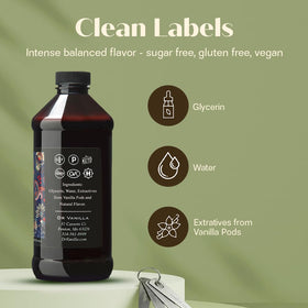 Doctor Vanilla Artisanal vanilla baking use adds depth to cakes and chocolates.