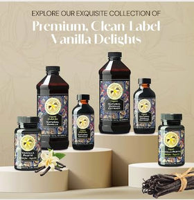 Doctor Vanilla Artisanal vanilla origin Madagascar delivers distinctive aroma and flavor.