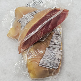 Dogwood Boutique DB Dan'l Boone ham hocks on table suggest cozy weekend dinner.