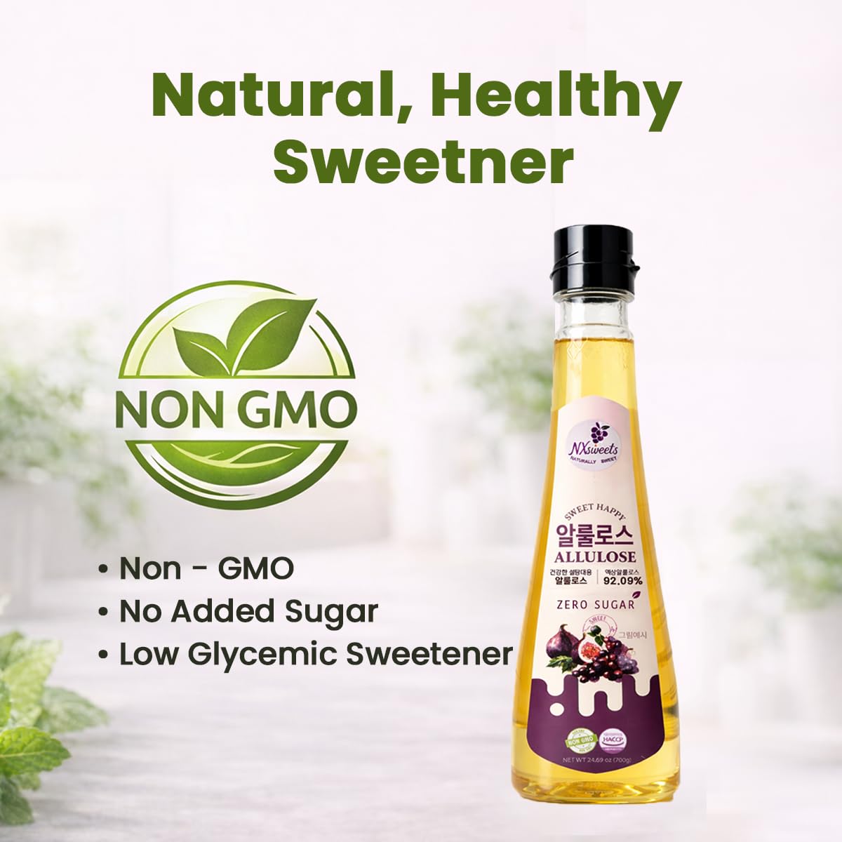 NXsweets syrup stirs easily in coffee for a smooth, sugar-free cup.