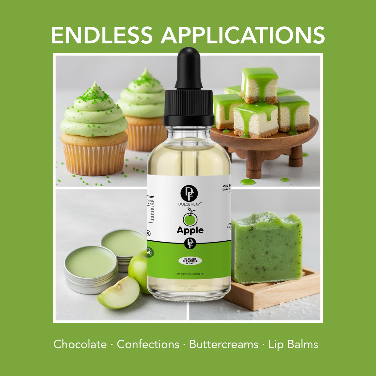 Dolce Flav Apple Dessert Creation showing versatile uses
