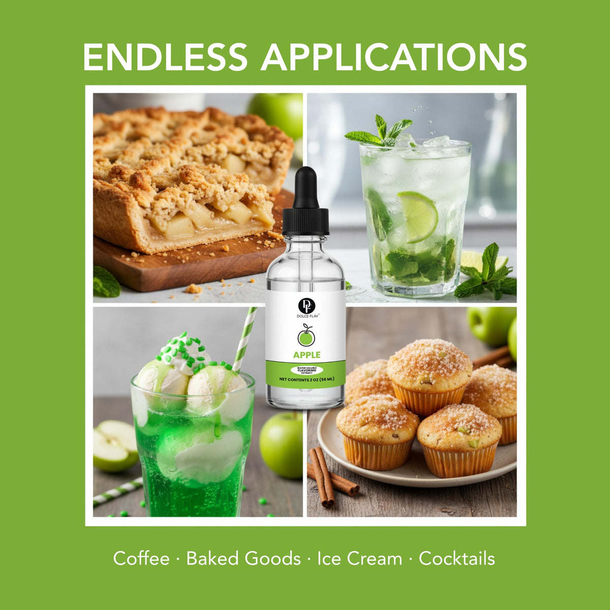 Dolce Flav apple flavor enhances fall lemonade and drinks